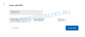 Узнать ИНН по фамилии и паспорту